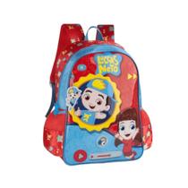 Mochila de Costas Ampla Luccas Neto Youtuber Escolar Mochila de Costas Ampla Luccas Neto Youtuber Escolar