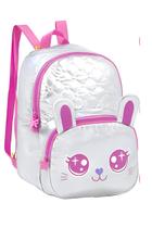 Mochila de Costas Animais 3D Metalizado Menina Infantil Escolar Bolsa Feminina Passeio Faculdade Mochila de Costas Animais 3D Metalizado Menina Infantil Escolar Bolsa Feminina Passeio Faculdade