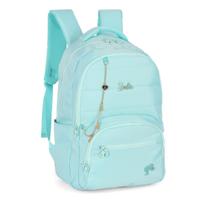 Mochila de Costas Barbie com Porta Notebook Turquesa MJ47716BB Lançamento 2025 Luxcel