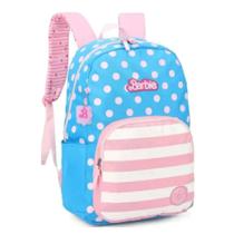 Mochila De Costas Barbie Luxcel Azul