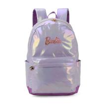 Mochila De Costas Barbie Luxcel Roxo Cintilante