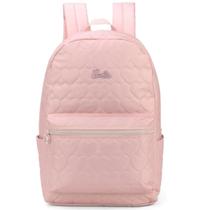 Mochila de Costas barbie Rosa Escolar Feminina Maxlog