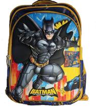 Mochila de costas batman 40cm cor:amarelo Mochila de costas batman 40cm cor:amarelo