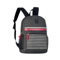 Mochila De Costas Bolsa Masculina Listra Moderna Escolar Faculdade E Trabalho Confortável Pra Rotina Volta Às Aulas Clio