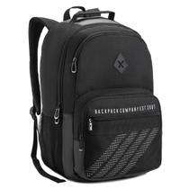 Mochila De Costas Bolsa Multiuso Juvenil Masculina Multiuso Resistente Grande Viagem Compartimentos Confortável Menino