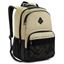 Mochila De Costas Bolsa Multiuso Juvenil Masculina Multiuso Resistente Grande Viagem Compartimentos Confortável Menino