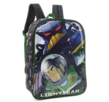 Mochila De Costas Buzz Lightyear Com Estojo Infantil Escolar