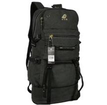 mochila de costas Camping de lona expansível 80L espaçosa e resistente