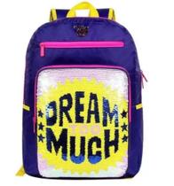 Mochila De Costas Capricho Dream Too Much Dermiwil - 11320 - Roxa