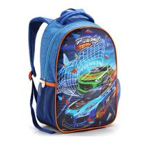 Mochila De Costas Carros Seanite Azul