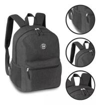 Mochila de Costas Casual Escolar Juvenil Masculina Authentic Style