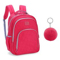 Mochila de Costas com Chaveiro Juvenil UP4YOU