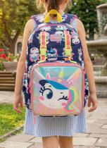 Mochila de Costas Com Lancheira Térmica Unicórnio Tennis Mochila de Costas Com Lancheira Térmica Unicórnio Tennis