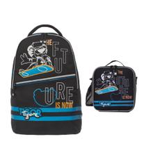 Mochila De Costas com Lancheira Tigor Lovit Future