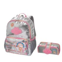 Mochila De Costas Com Necessaire Lilica Ripilica Glimmer