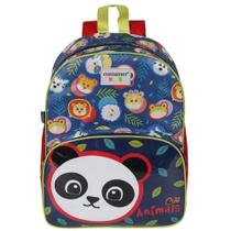 Mochila de Costas Dermiwill Container Kids Panda Colorido