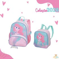 Mochila de Costas e Lancheira Térmica Mini Sereia PackMe Mochila de Costas e Lancheira Térmica Mini Sereia PackMe