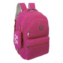 Mochila de Costas Escola Trabalho Viagem Notebook Tablet Reforçada Resistente Menino e Menina