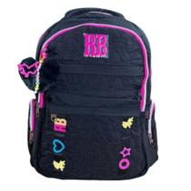 Mochila De Costas Escolar Adolescente Oficial Rebecca Bonbon RB Lançamento Clio RB24580 17" Mochila De Costas Escolar Adolescente Oficial Rebecca Bonbon RB Lançamento Clio RB24580 17"