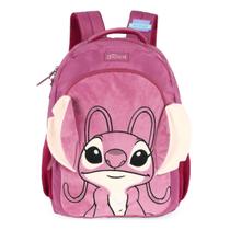 Mochila De Costas Escolar Angel Com Orelhas 3D - Luxcel