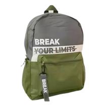 Mochila de Costas Escolar Break Your Limits - Clio Mochila de Costas Escolar Break Your Limits - Clio