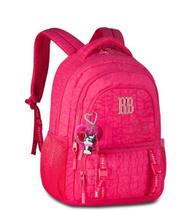 Mochila de Costas Escolar Feminina Rebecca Bonbon Sweet Dreams Rosa coleção 2026