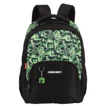 Mochila De Costas Escolar Grande Minecraft Camoterra Sestini