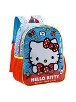 Mochila De Costas Escolar Hello Kitty Original 11822