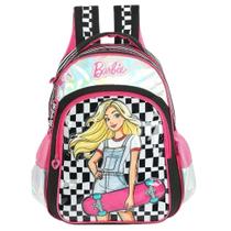 Mochila De Costas Escolar Infantil Barbie Estampa em Gel