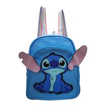 Mochila De Costas Escolar Infantil Creche Stitch E Angel