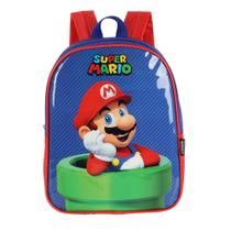 Mochila De Costas Escolar Infantil Creche Super Mario 64 - Luxcel