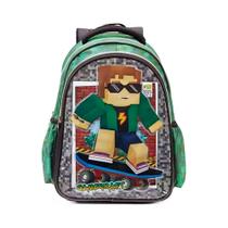 Mochila De Costas Escolar Infantil Gamecraft SkateBoy Mochila De Costas Escolar Infantil Gamecraft SkateBoy