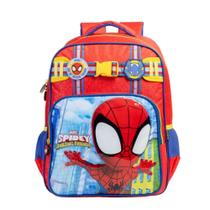 Mochila de Costas Escolar Infantil Homem Aranha Spidey 15002 Cor:VermelhoTamanho:ÚnicoGenero:Unissex Mochila de Costas Escolar Infantil Homem Aranha Spidey 15002 Cor:VermelhoTamanho:ÚnicoGenero:Unissex