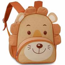 Mochila de Costas Escolar Infantil Leão Clio Pets CP2646D