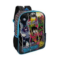 Mochila de costas escolar infantil meninos meninas teen titans go!