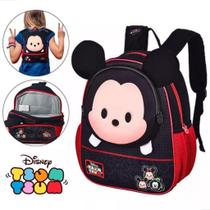 Mochila De Costas Escolar Infantil Mickey Disney 3D Creche Escola Passeio Criança