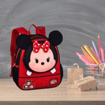 Mochila De Costas Escolar Infantil Minnie