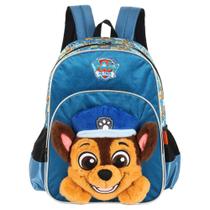 Mochila De Costas Escolar Infantil Paw Patrol Pelúcia 3D Mochila De Costas Escolar Infantil Paw Patrol Pelúcia 3D