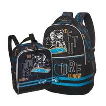 Mochila de Costas Escolar Infantil Tigor T. Tigre Lovit Future Lancheira Pacific