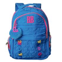 Mochila de Costas Escolar Juvenil com PomPom Rebecca Bonbon