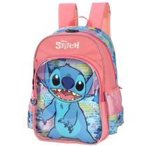 Mochila De Costas Escolar Juvenil Disney Stitch Classics