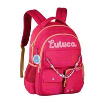 Mochila De Costas Escolar Juvenil Luluca Clio Style Lu24611