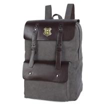 Mochila de Costas Escolar Juvenil Notebook Harry Potter Hogwarts Cinza Mochila de Costas Escolar Juvenil Notebook Harry Potter Hogwarts Cinza