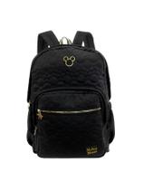 Mochila de Costas Escolar Juvenil Preto Mickey 14261