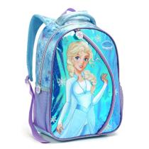 Mochila De Costas Escolar Juvenil Princesa Do Gelo