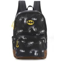 Mochila De Costas Escolar Médio Infantil Batman DC Luxcel