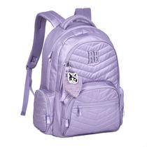 Mochila De Costas Escolar Metalizada Rebecca Oficial Bonbon