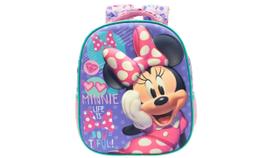 Mochila de Costas Escolar Minnie 3D Original