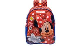 Mochila De Costas Escolar Minnie Mouse Original Disney - Xeryus