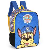 Mochila de Costas Escolar Passeio Patrulha Canina Infantil